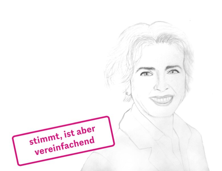 Nicola Beer, Vermögensqoute. Die Aussage stimmt, ist aber vereinfachend. Der Faktencheck von stimmtdas.org